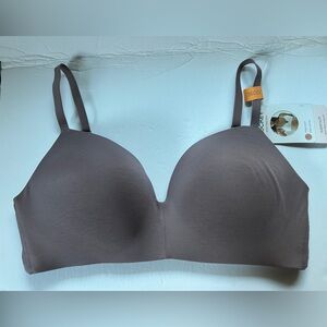 NWT Jockey Supersoft wire-free T-Shirt Bra Size 36DD Modal Taupe